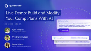 Live Demo: Build and Modify Your Comp Plans With AI