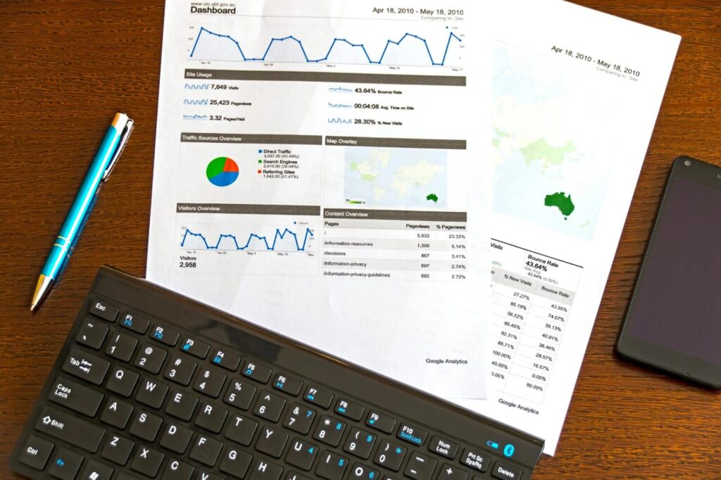 image of graphs and charts